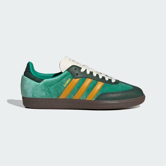 [NEW] Women's adidas Samba OG Shoes 'Green' JI2681 - Picture 1 of 9